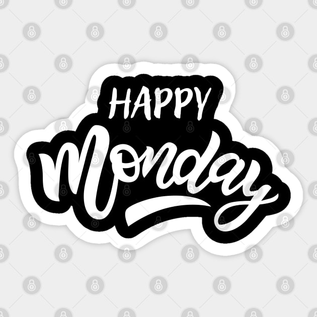 Happy Monday Sticker by suhwfan